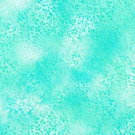 RK Mixed Metallics Leaves Sea Glass