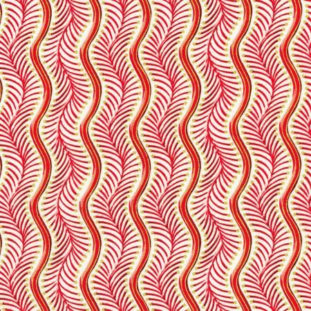 RK Peppermint Twist Wavy Stripe Candy Cane Christmas