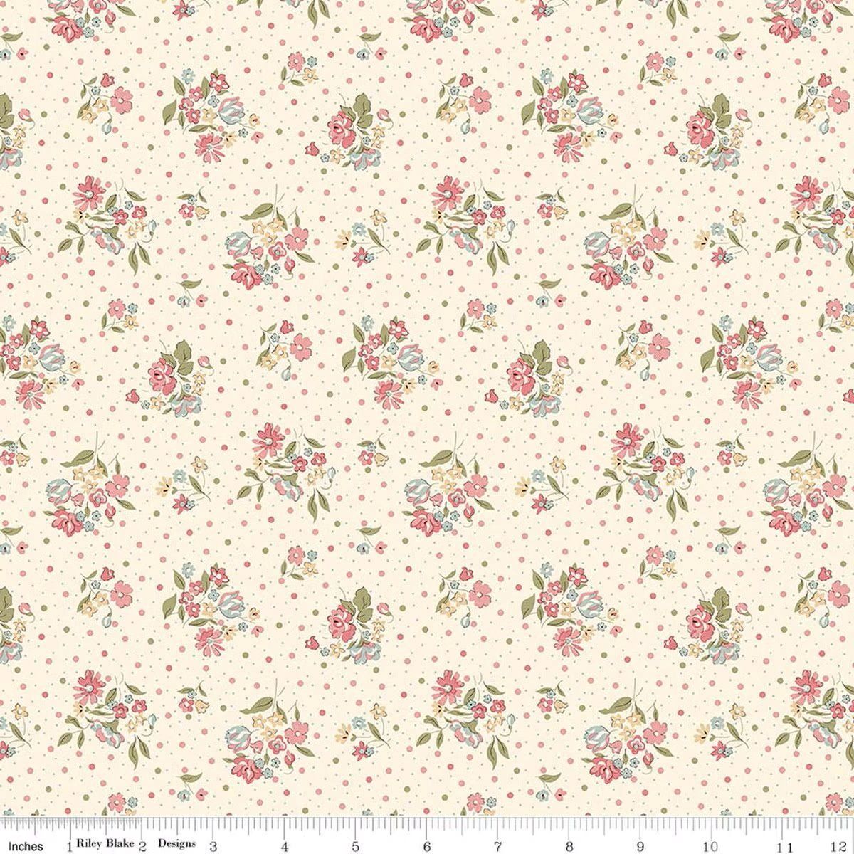 Romantic Florals Molly Rose C Riley Blake and Liberty of London PREORDER AVAILABLE NOW!!