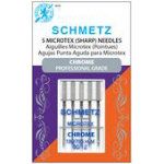 Schmetz Chrome Microtex 80/12 Needles 5 Pack