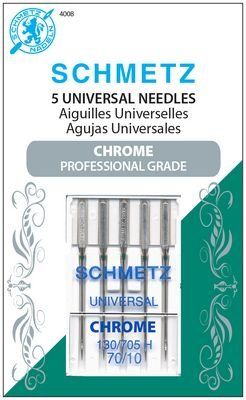 Schmetz Chrome Universal 70/10 Needles 5 Pack