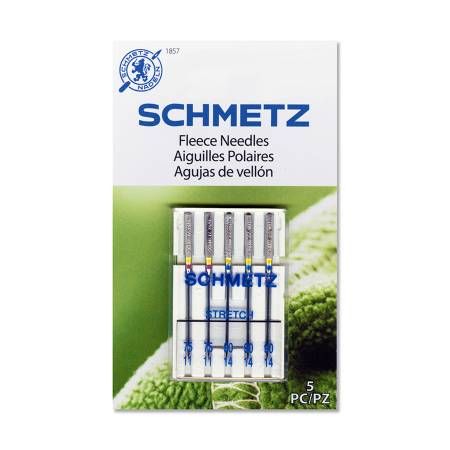 Schmetz Fleece Combo 75/11 &amp; 90/14 Needles 5 Pack