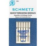 Schmetz Quick Threading 80/12 Needles 5 Pack