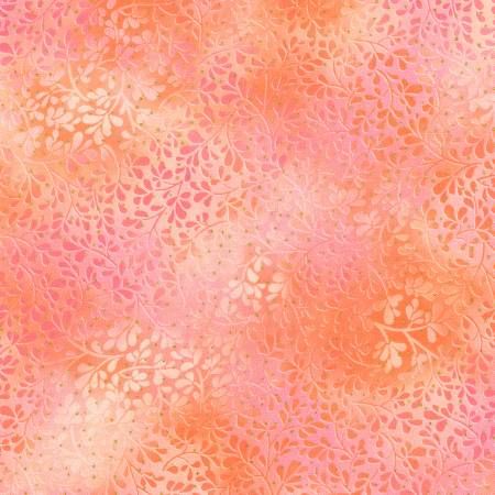 RK Mixed Metallics Leaves Peach
