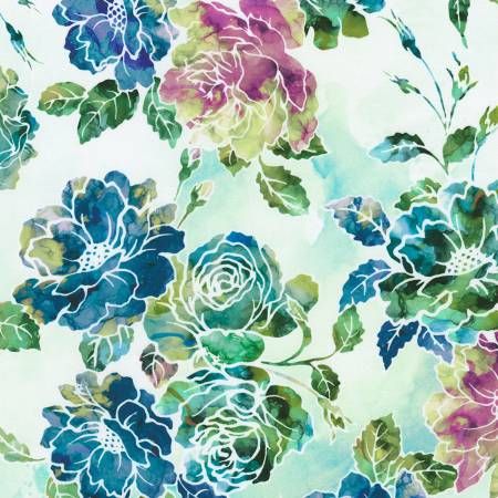 RK Roses Meadow Quilting Cotton