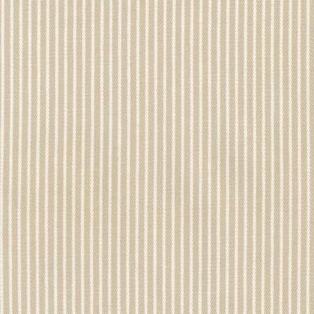 RK Stripes Parchment Woven Canvas