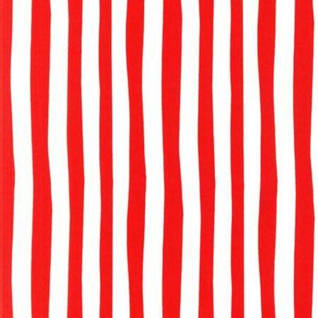 RK Wavy Red &amp; White Jersey stripes