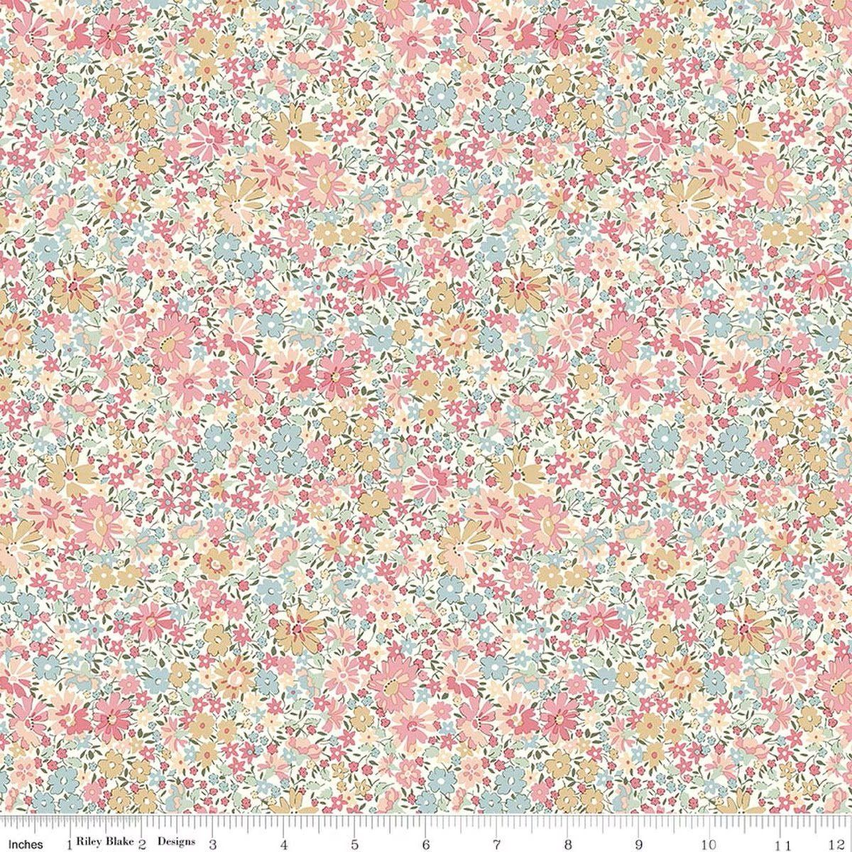 Romantic Florals Velasco Meadow B Riley Blake and Liberty of London PREORDER AVAILABLE NOW!!