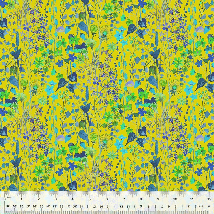 Sally Kelly Posie Chartreuse Gardenia CLEARANCE