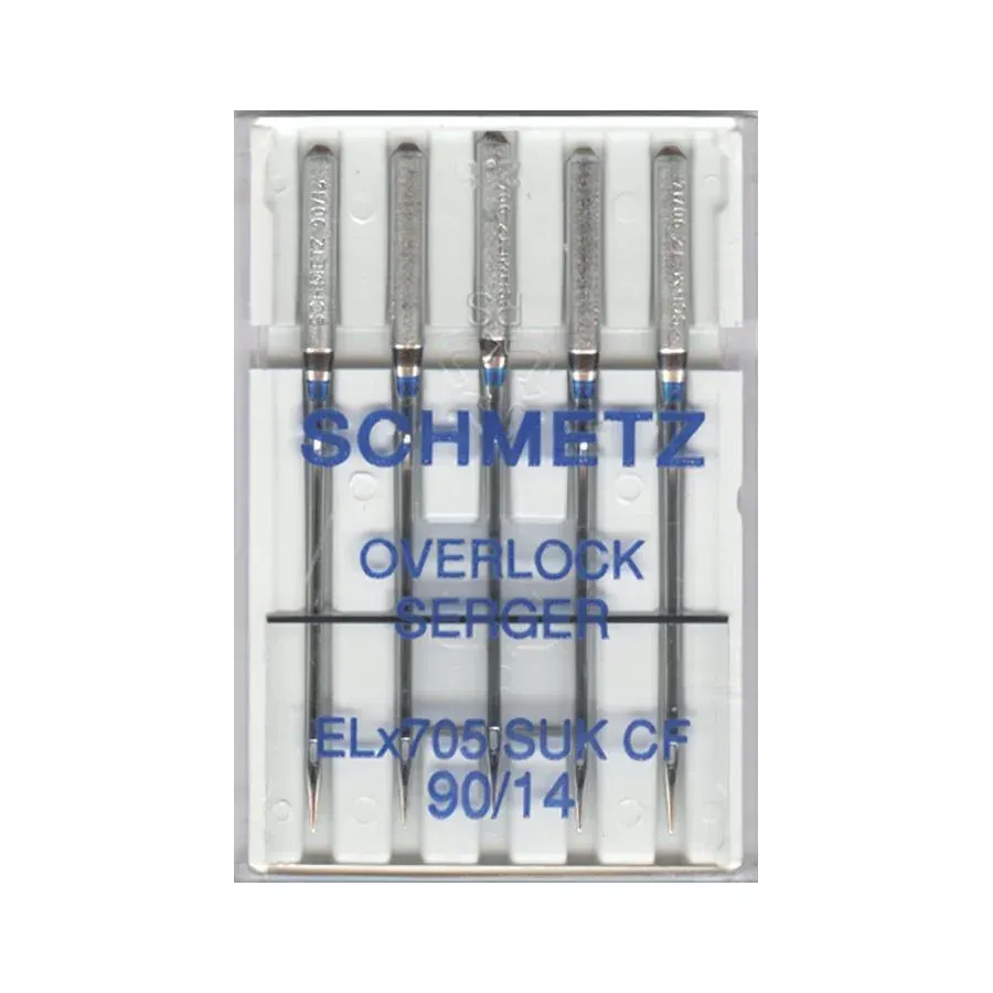 Schmetz ELX705 Serger Knit 90/14 Needles 5 Pack