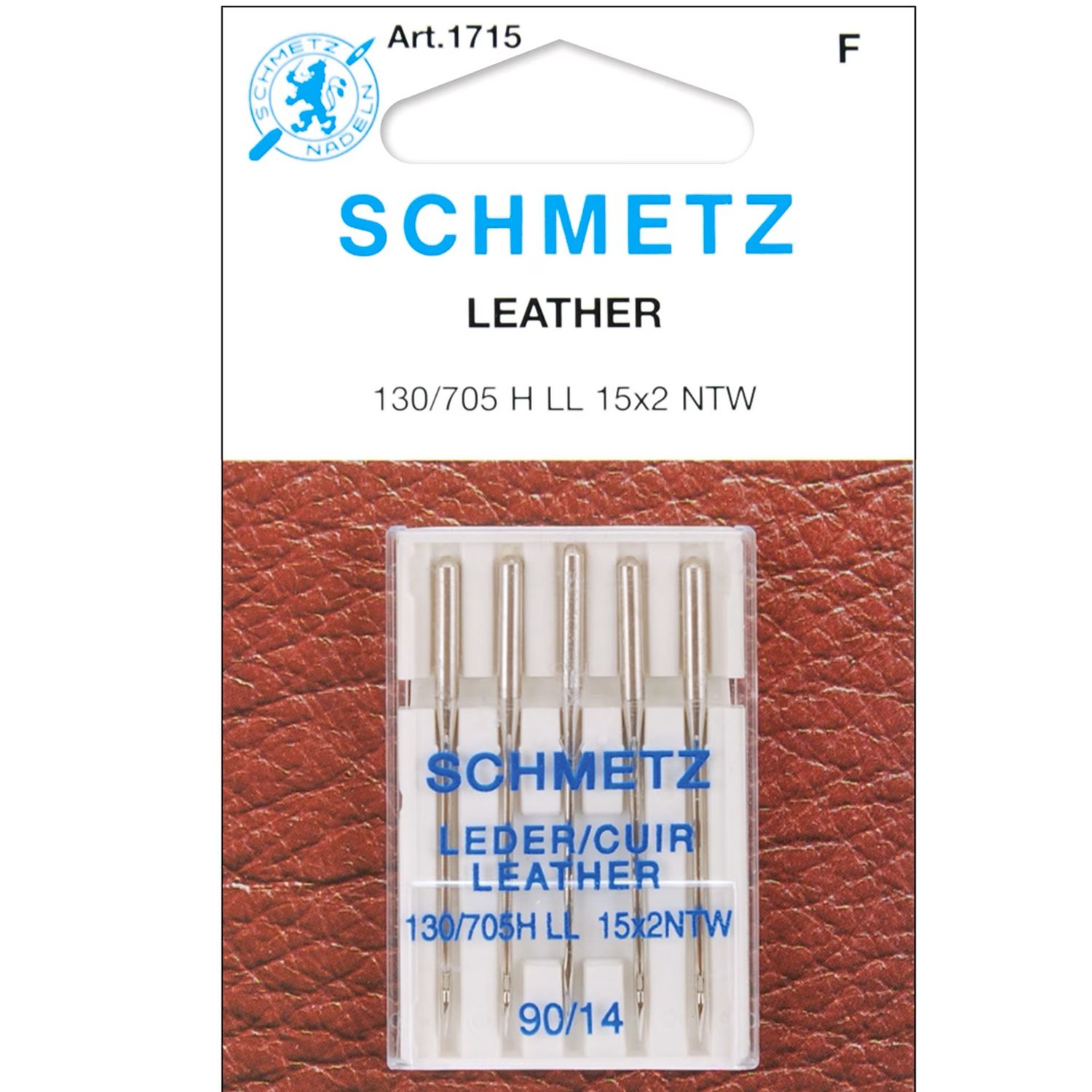 Schmetz Leather 14/90 Needles 5 Pack