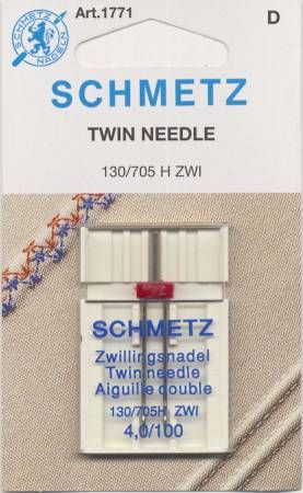 Schmetz Universal 4.0/100 Twin Needles 1 Pack