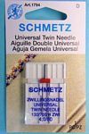 Schmetz Universal 4.0/80 Twin Needles 1 Pack