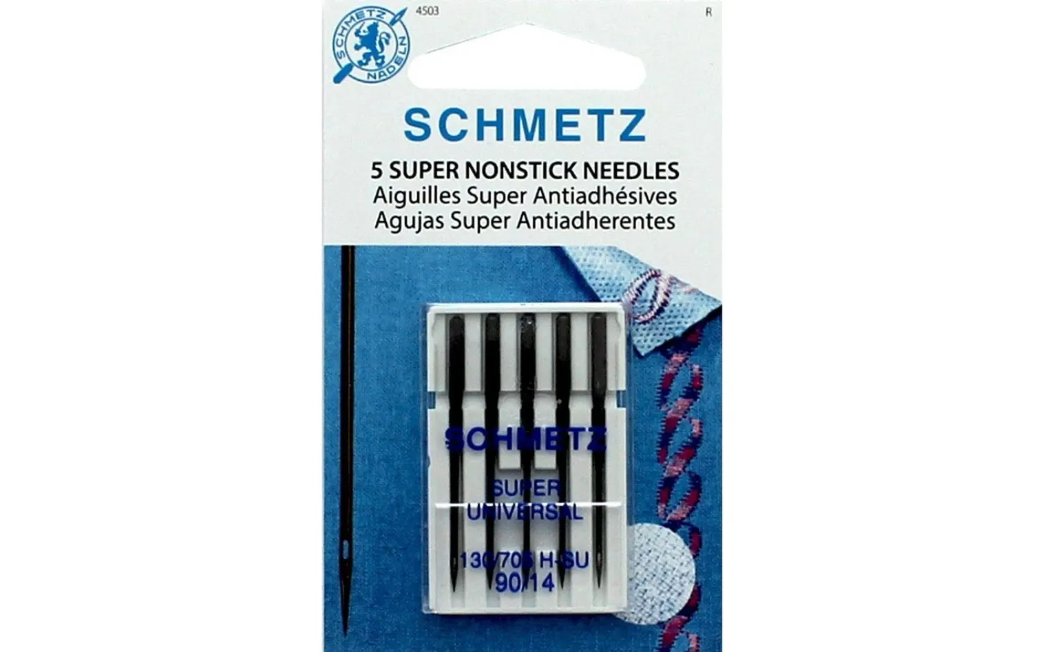 Schmetz Super Nonstick 90/14 Needles 5 Pack