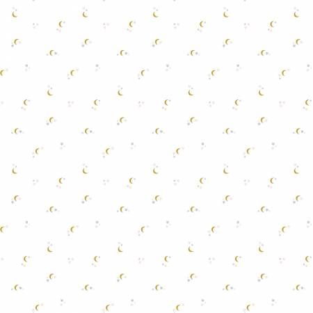 Seasonal Basic Moons White Riley Blake