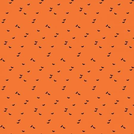 Seasonal Basic Bat Orange Halloween