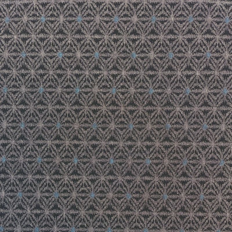 Sevenberry Cotton Printed Shirting Black Texture