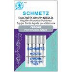 Schmetz Chrome Microtex 60/8 Needles 5 Pack
