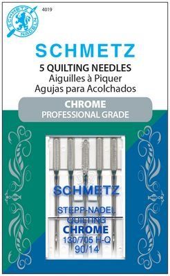 Schmetz Chrome Quilting 90/14 Needles 5 Pack
