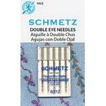 Schmetz Double Eye Needle 80/12 Needles 5 Pack