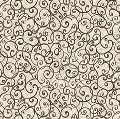 Scroll Alabaster Floral Allure QT Fabrics