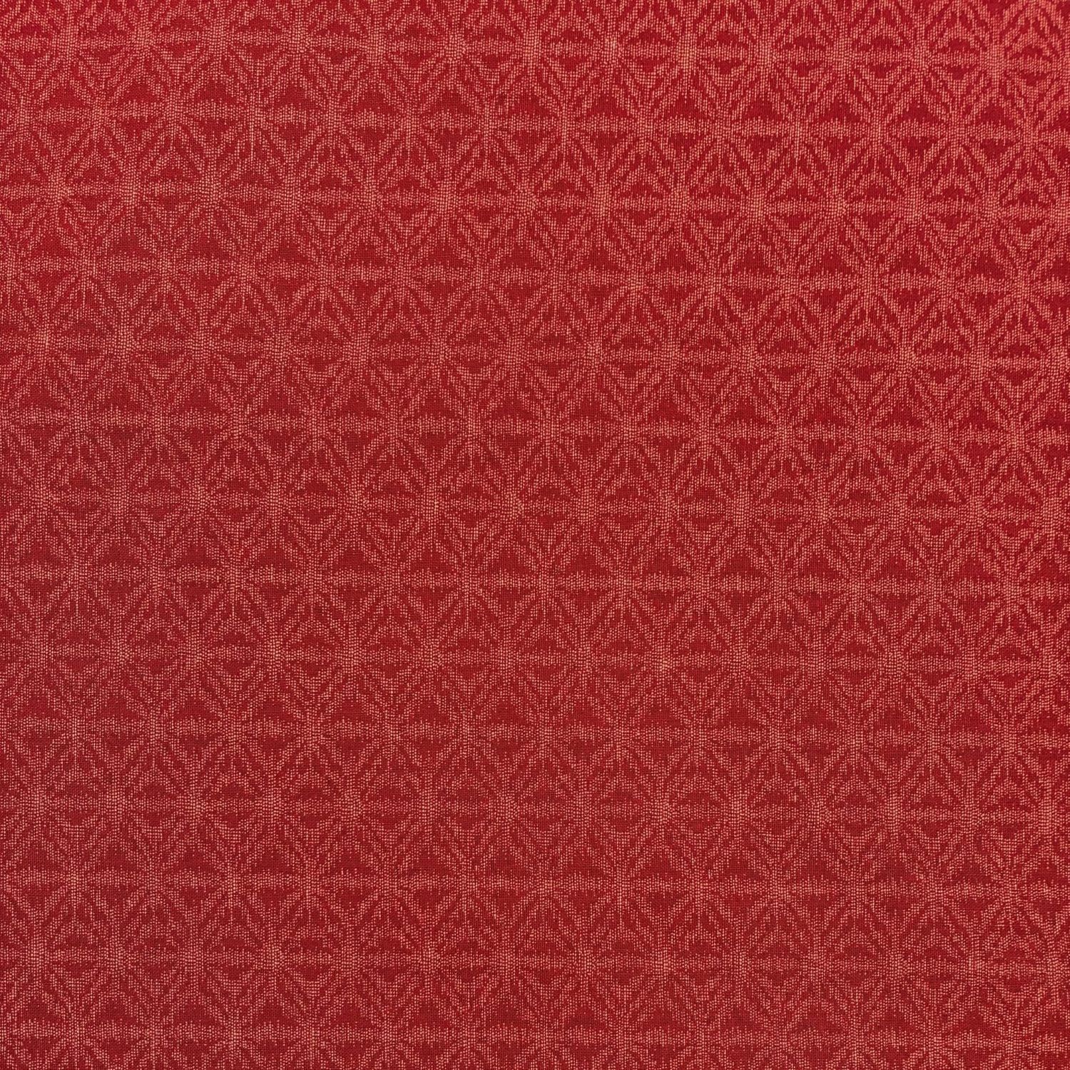 Sevenberry Cotton Printed Shirting Red Texture