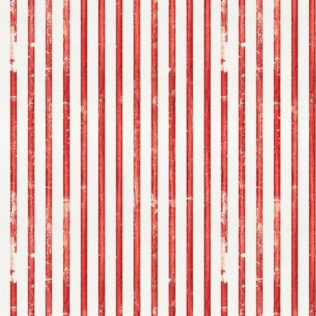 Sew America Faded Stripes Red Riley Blake