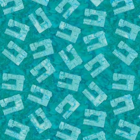 Sew Bernina Turquiose by Benartex