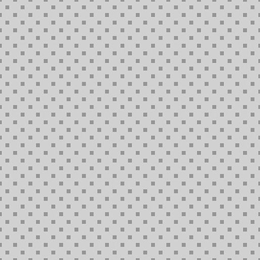 Snazzy Squares Light Grey Christa Watson Benartex