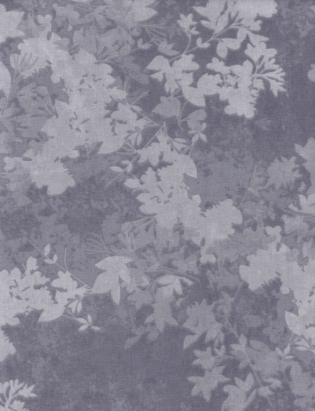 Shadow Flower Light Gray 108" Wide Back