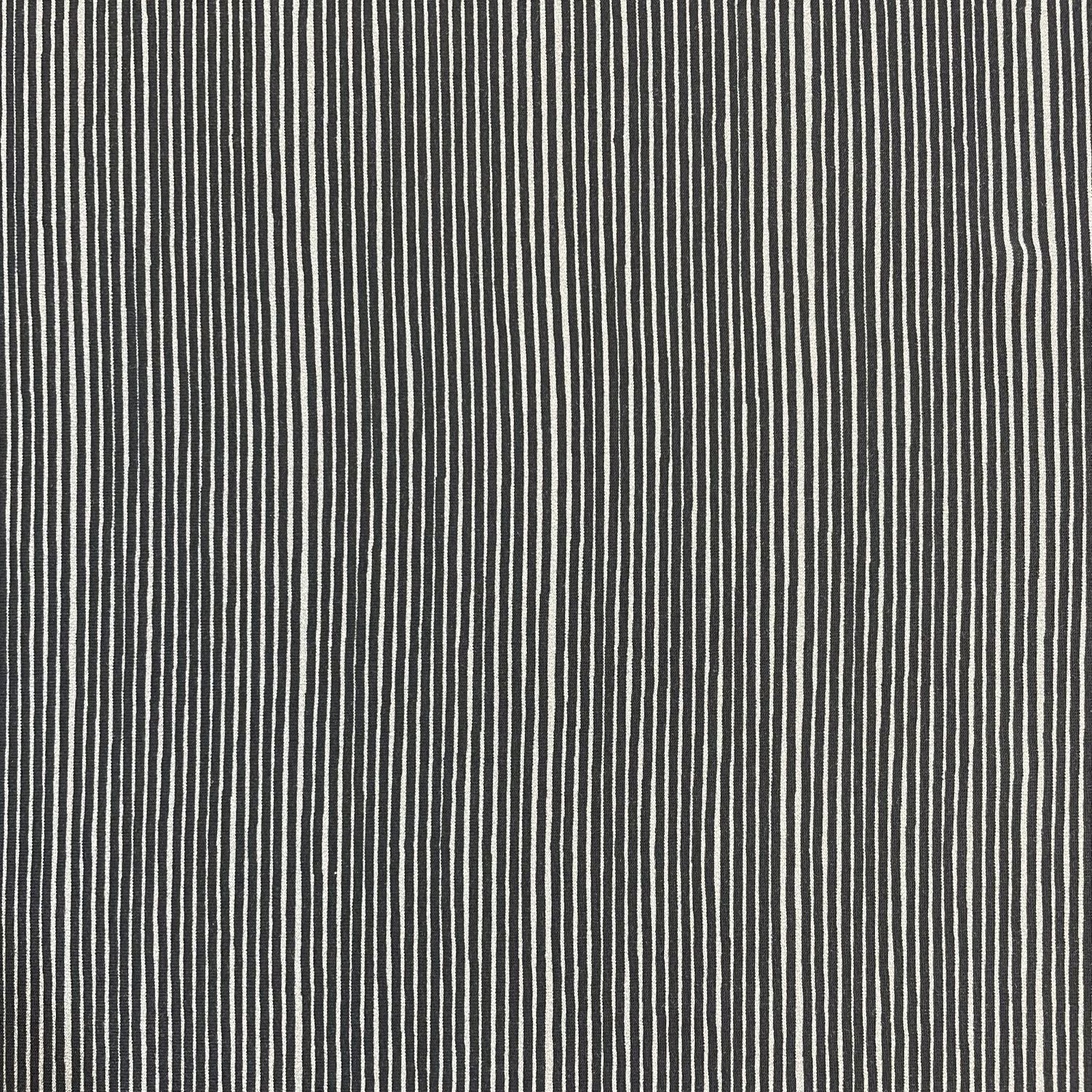 Stof Avalana Black Stripes Jersey Knit