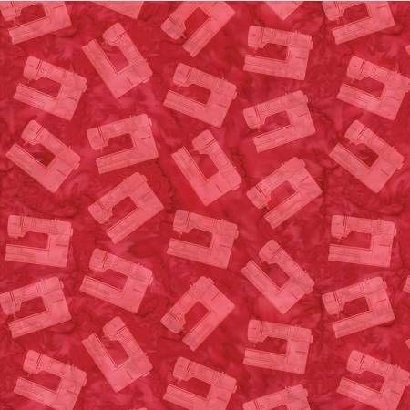 Sew Bernina Red by Benartex