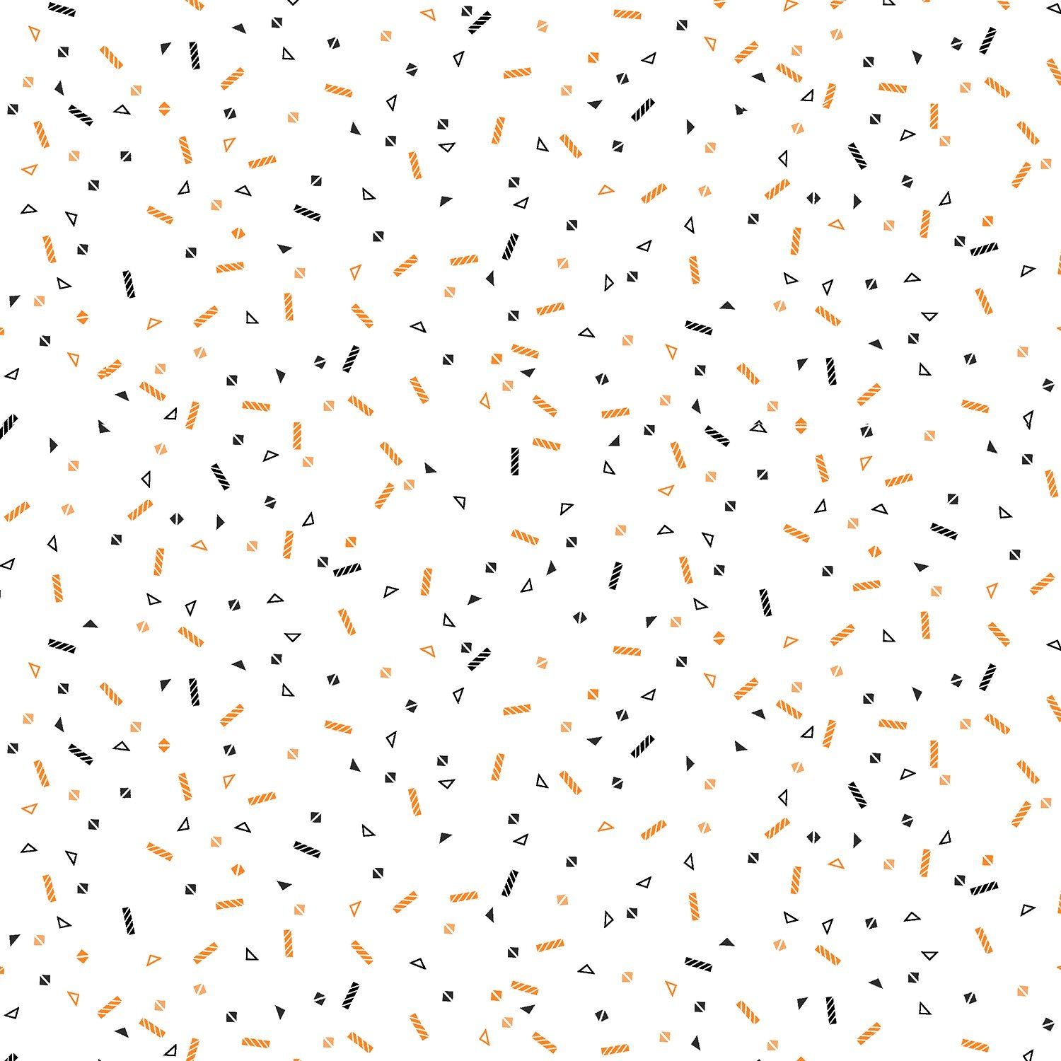 Shaken Shapes Orange Treat Miniature Minis RJR Fabrics
