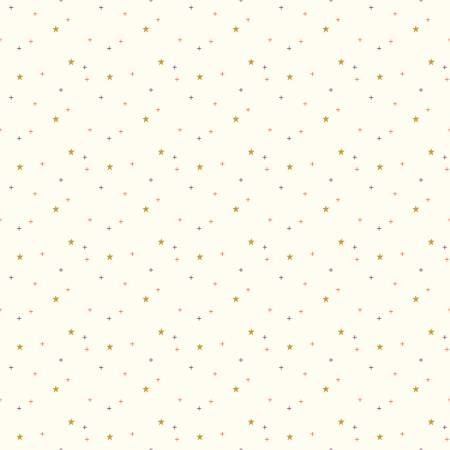Sparkler Star Vintage White Riley Blake