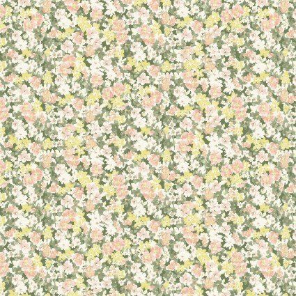 Spring Flower Patch Japanese Cotton Lawn