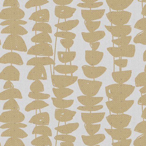 Stacked Stones Ochre By Katarina Roccella from Art Gallery Fabrics