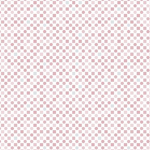 Square Dots Pink Benartex