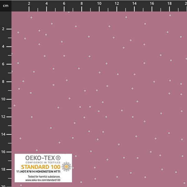 EOB 2 yd Stof Avalana Pink Polka Dot Jersey Knit