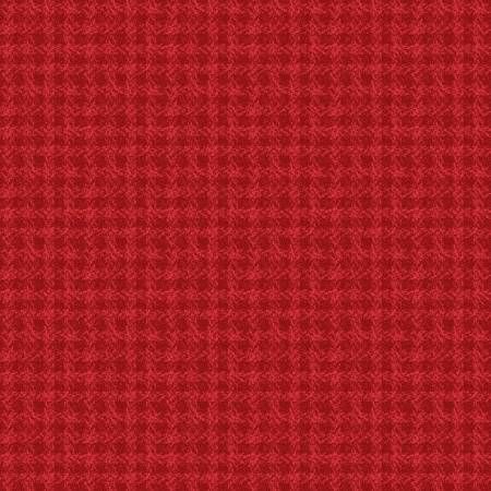 Snowtop Mountain Red Texture Flannel Maywood Studio
