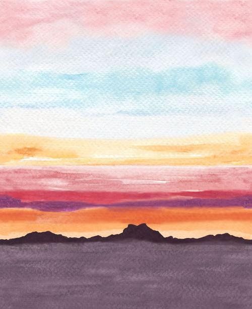 Southwest Sunset Point of View by Funny Girl for Studio E