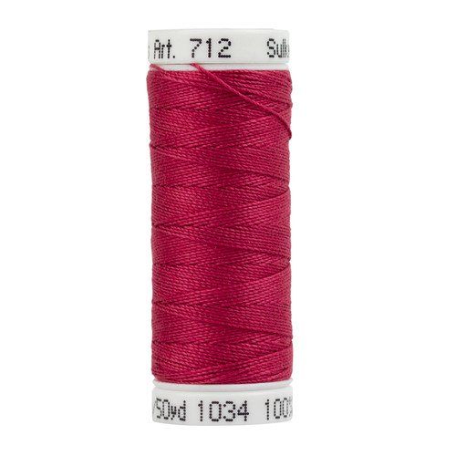 Sulky 12 wt Cotton Petites 50yd Burgundy