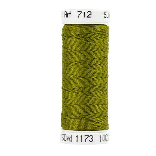 Sulky 12 wt Cotton Petites 50yd Medium Army Green