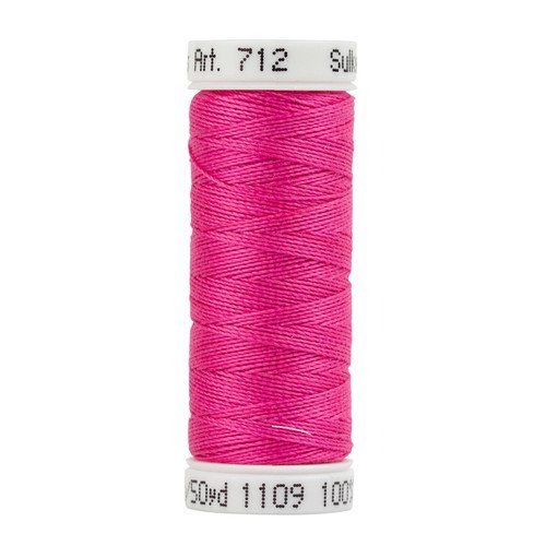Sulky 12 wt Cotton Petites 50yd Hot Pink