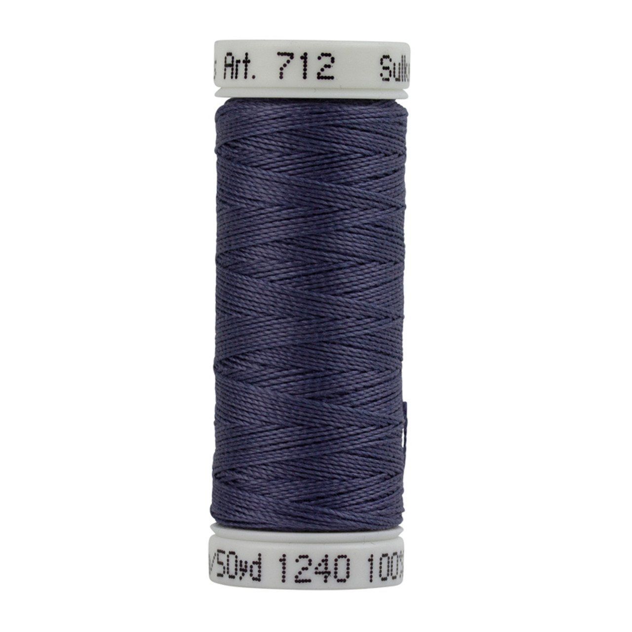 Sulky 12 wt Cotton Petites 50yd Smokey Grey