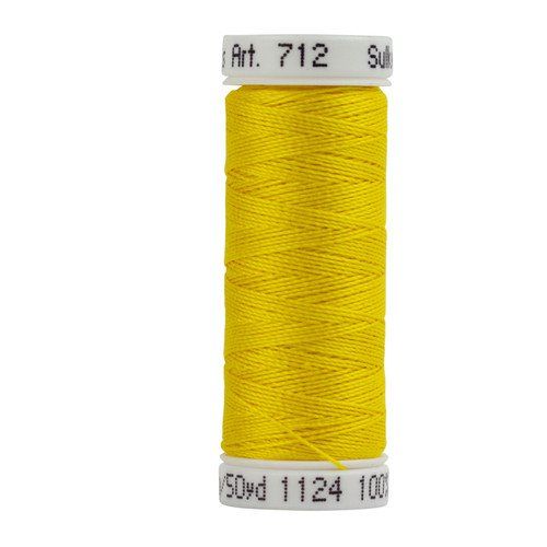 Sulky 12 wt Cotton Petites 50yd Sun Yellow