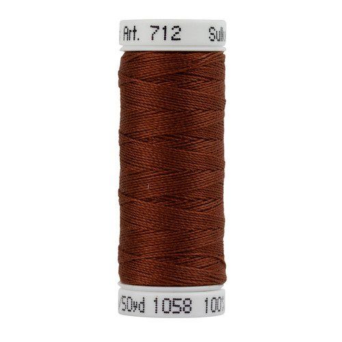 Sulky 12 wt Cotton Petites 50yd Tawny Brown