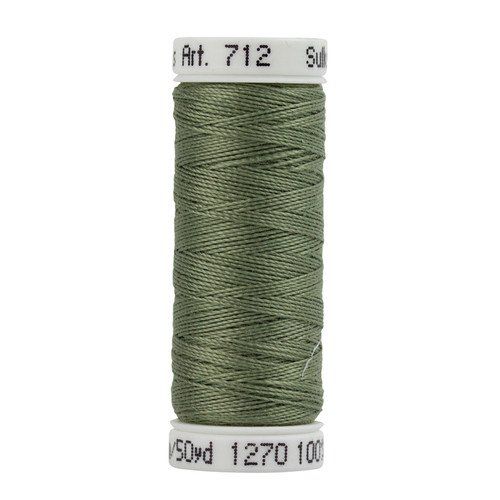 Sulky 12 wt Cotton Petites 50yd Dark Grey Khaki