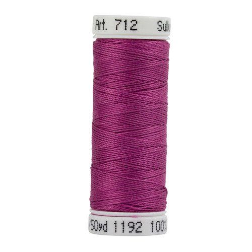Sulky 12 wt Cotton Petites 50yd Fuchsia