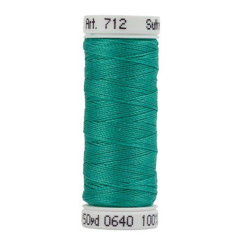 Sulky 12 wt Cotton Petites 50yd Medium Aqua