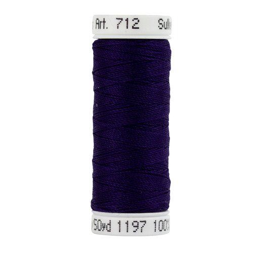 Sulky 12 wt Cotton Petites 50yd Medium Navy